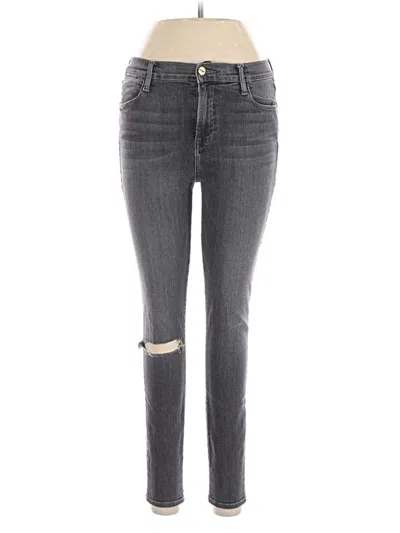 Pre-owned Frame Jeans In Gray