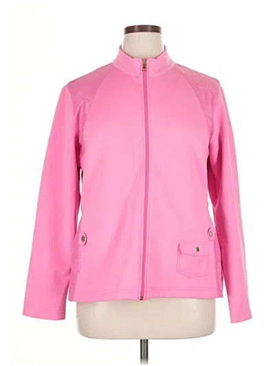 Pre-owned Ep Pro Track Jacket In Pink