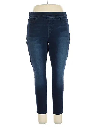 Pre-owned Levi Strauss Signature Jeggings In Blue