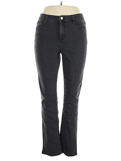 Pre-owned Nicole Miller Jeans In Gray