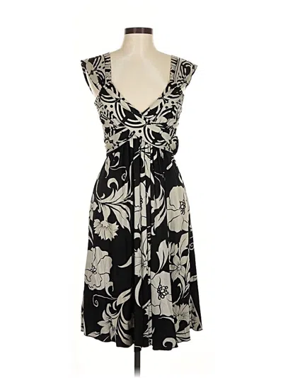 Pre-owned Zen Knits Cocktail Dress In Black