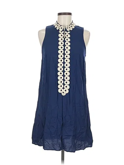 Pre-owned Lilly Pulitzer Casual Dress In Blue