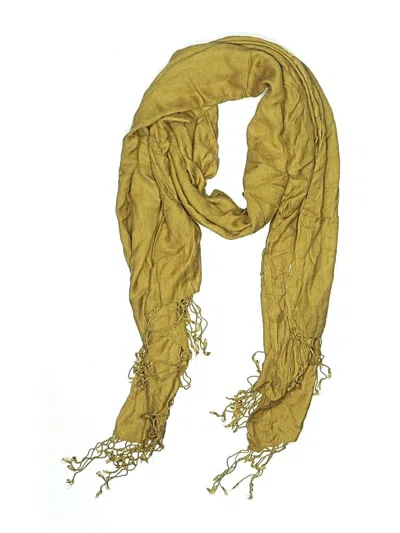 Pre-owned Unbranded Scarf In Brown