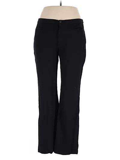 Pre-owned Coldwater Creek Dress Pants In Black