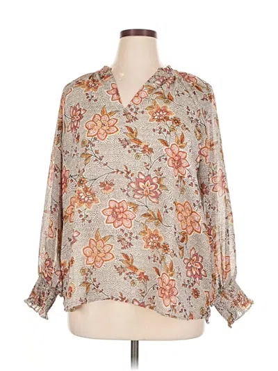 Pre-owned Philosophy Republic Clothing 3/4 Sleeve T-shirt In Gray