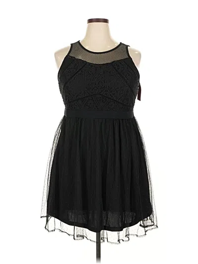 Pre-owned Xhilaration Cocktail Dress In Black