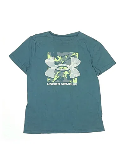 Pre-owned Under Armour Kids' Active T-shirt In Blue