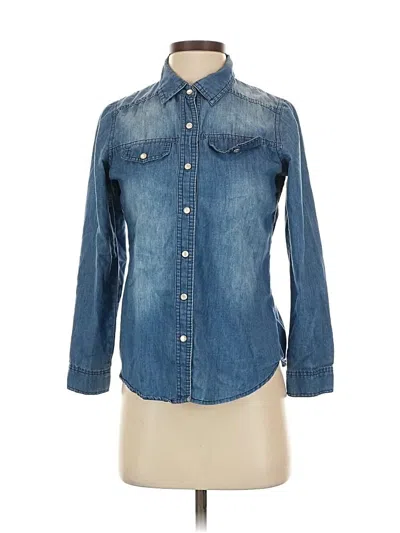 Pre-owned Papaya Denim Jacket In Blue