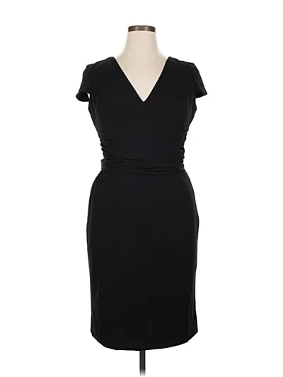 Pre-owned Dress The Population Cocktail Dress In Black