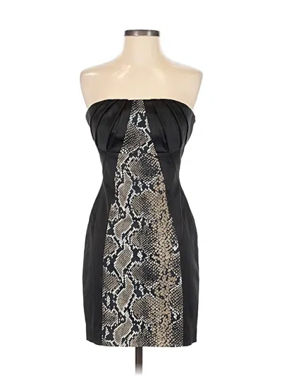 Pre-owned Karen Millen Cocktail Dress In Black