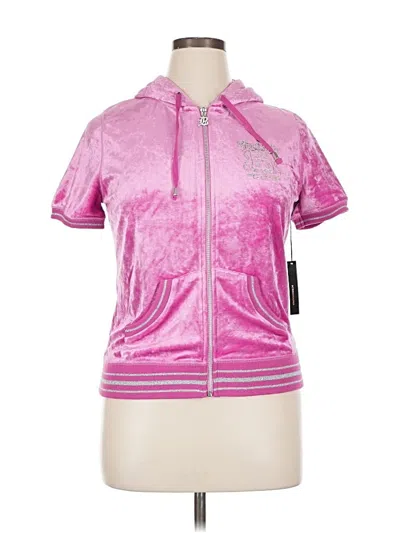 Bcbgmaxazria Zip Up Hoodie In Multi