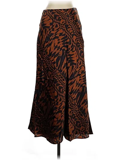 Aiifos Casual Skirt In Brown