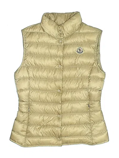 Pre-owned Moncler Kids' Vest In Brown