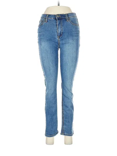 Pre-owned Free People Jeans In Blue