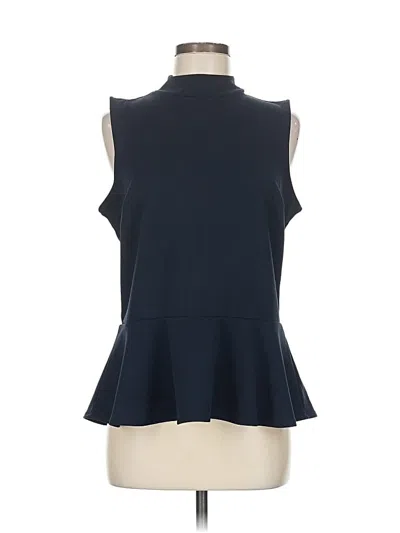 Pre-owned Banana Republic Factory Store Sleeveless Blouse In Blue