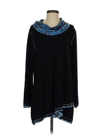 Pre-owned Parsley & Sage Long Sleeve T-shirt In Black