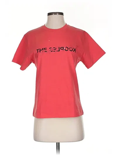 The Kooples Short Sleeve T-shirt In Red