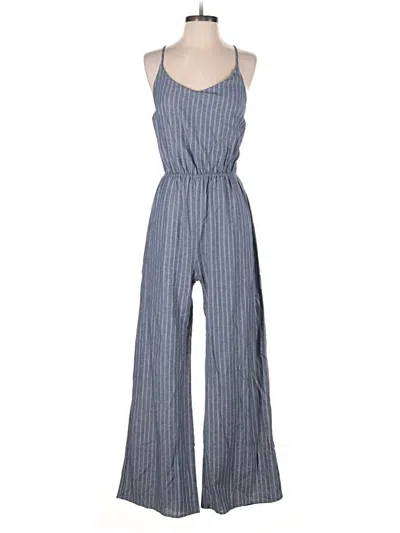 Pre-owned Adora Jumpsuit In Blue