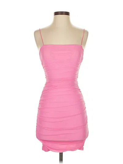 Hello Molly Cocktail Dress In Pink