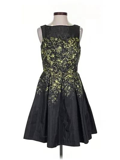 Pre-owned Taylor Cocktail Dress In Black