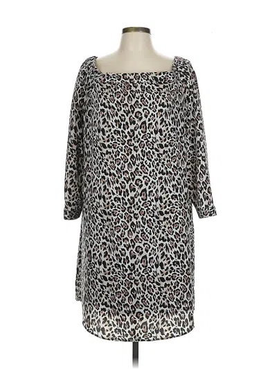 Pre-owned Versona Casual Dress In Brown