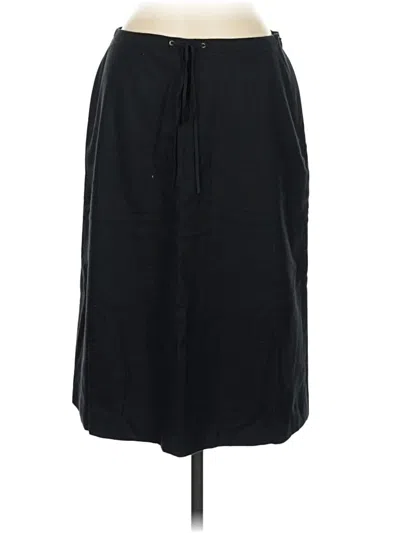Pre-owned Banana Republic Casual Skirt In Black