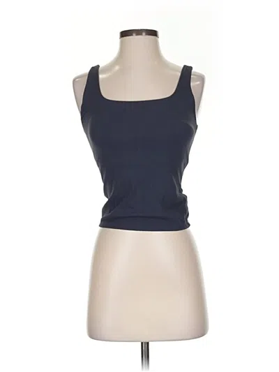 Pre-owned Flx Tank Top Blue Strapless Neckline Tops