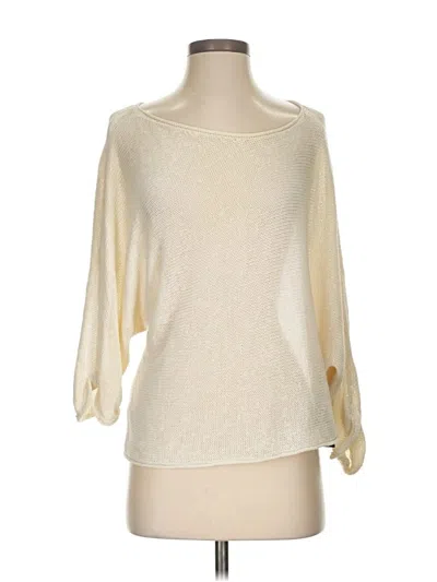 Pre-owned Zara Pullover Sweater In White