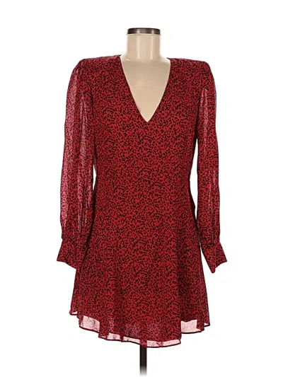 Pre-owned Alice And Olivia Alice + Olivia Cocktail Dress In Red