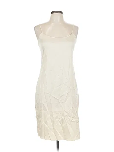 Pre-owned Unique Vintage Cocktail Dress In White
