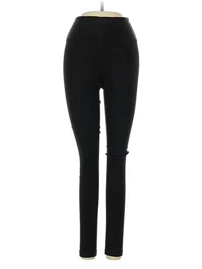 Pre-owned Year Of Ours Active Pants In Black