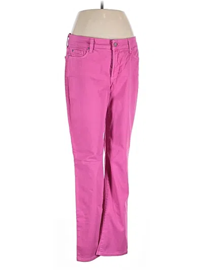 Pre-owned Nydj Casual Pants In Pink