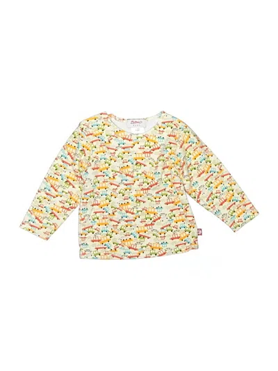 Pre-owned Zutano Babies' 3/4 Sleeve T-shirt In Yellow