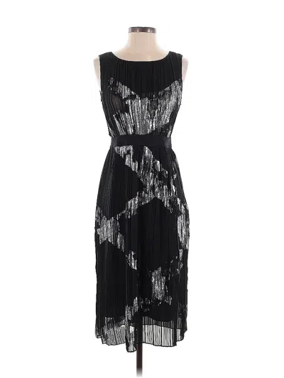 Pre-owned Bcbgmaxazria Cocktail Dress In Black