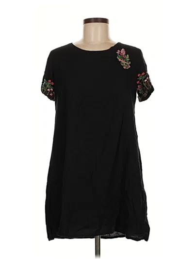 Pre-owned Wayne Casual Dress In Black