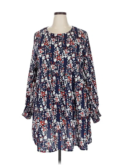 Pre-owned Dokotoo Casual Dress In Blue