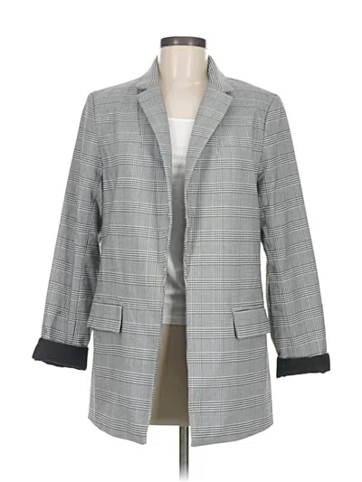 Pre-owned Carolina Belle Blazer Jacket In Gray