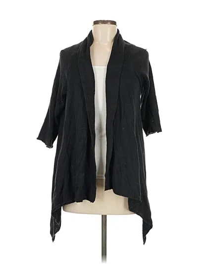 Pre-owned Jjill Cardigan Sweater In Black