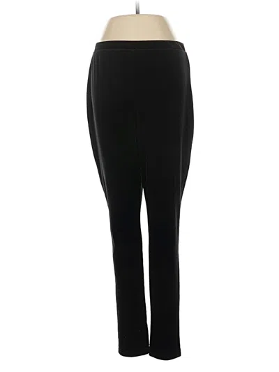 Pre-owned Chico's Casual Pants In Black