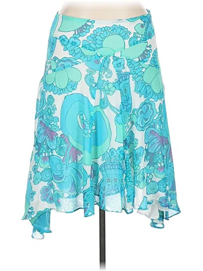 Pre-owned Bandolino Casual Skirt In Blue