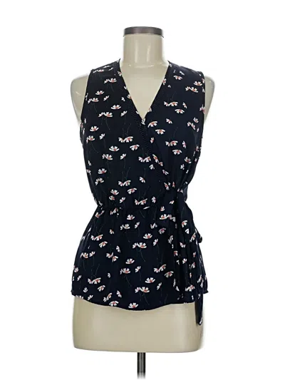 Pre-owned Sienna Sky Sleeveless Blouse In Blue