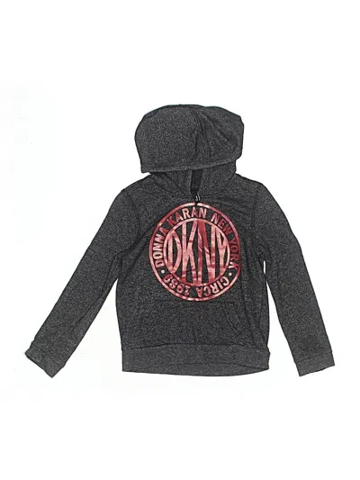 Pre-owned Dkny Kids' Sweatshirt In Gray