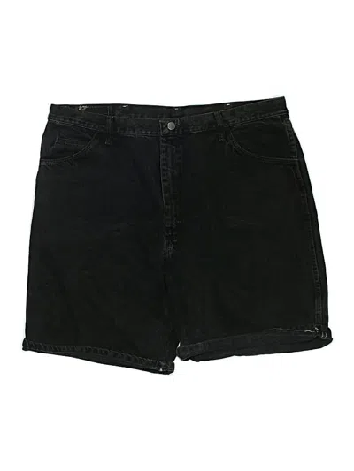 Pre-owned Wrangler Jeans Co Denim Shorts In Black