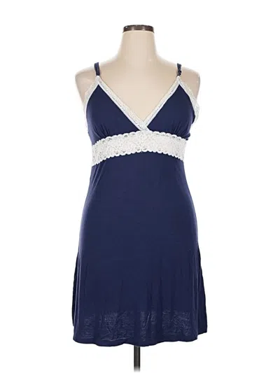 Pre-owned Ekouaer Casual Dress In Blue