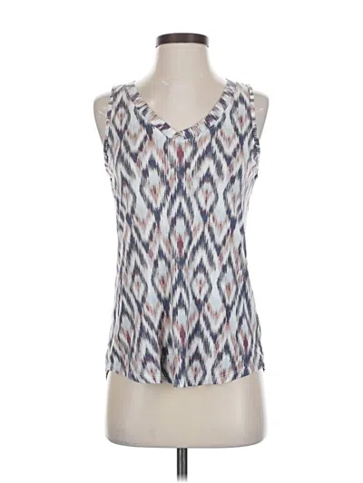 Pre-owned 24/7 Maurices Sleeveless Blouse In Brown