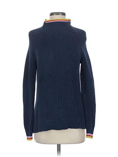 Pre-owned Style & Co Turtleneck Sweater In Blue