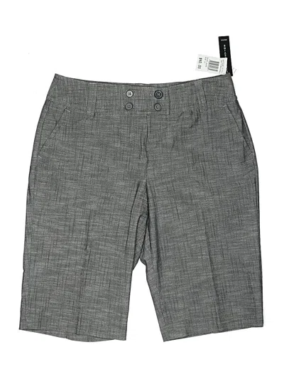 Larry Levine Dressy Shorts In Gray
