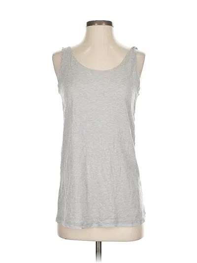 Pre-owned Jason Wu Sleeveless Top Gray Scoop Neck Tops