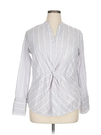 Pre-owned A New Day 3/4 Sleeve Blouse In Silver
