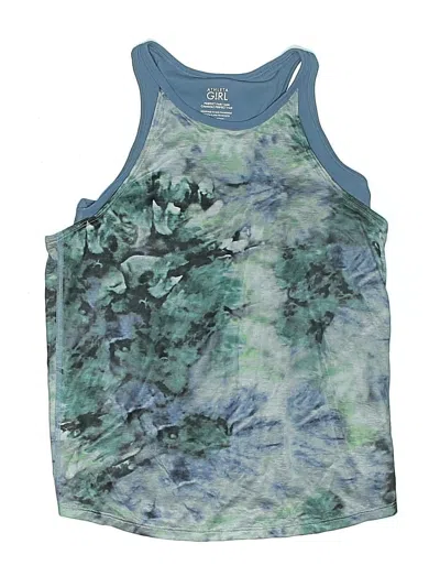 Pre-owned Athleta Girl Kids' Active Tank Top In Blue